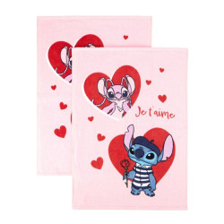 Disney Stitch Je t'aime Guest Towel, £8